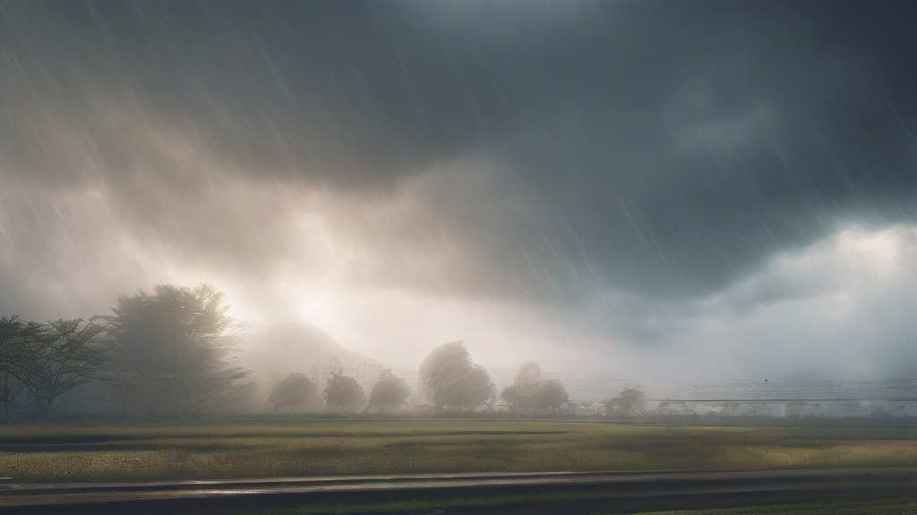 暴雨预警、相对湿度与超强台风：气象灾害的联动机制与防御策略