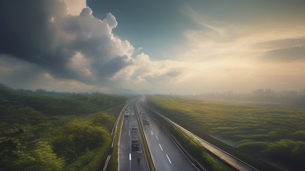 解码气候变化：天气图、气象雷达与风力等级的协同作用